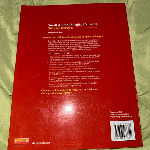 BNWOT Small Animal Surgical Nursing - Picture 5 of 9